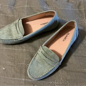 Style & Co. Sage Green Loafers